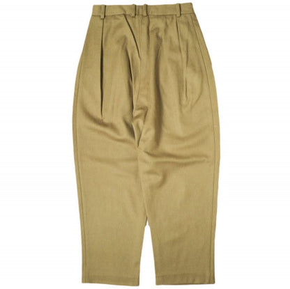 ヘドメイナー WOOL 6 PLEAT PANTS ウールパンツ