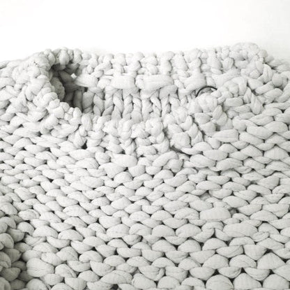シュタイン LILY YARN HAND KNIT LS ポリエステルセーター