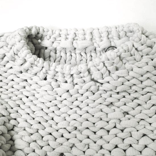 シュタイン LILY YARN HAND KNIT LS ポリエステルセーター
