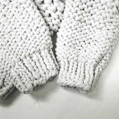 シュタイン LILY YARN HAND KNIT LS ポリエステルセーター