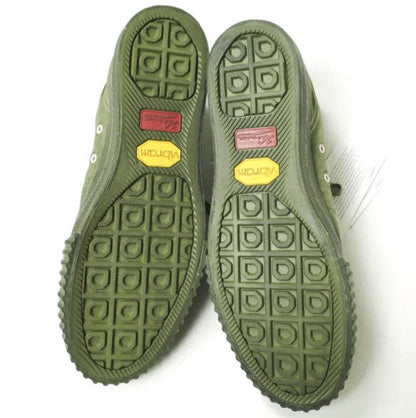 ヴィズヴィム KIEFER MID FORAGE 特殊加工コットン スニーカー