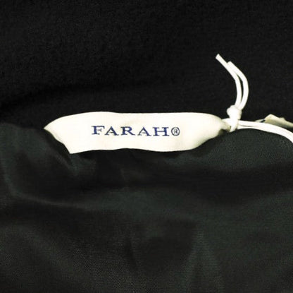 FARAH ナイロン ジップアップ ベスト ブラック L