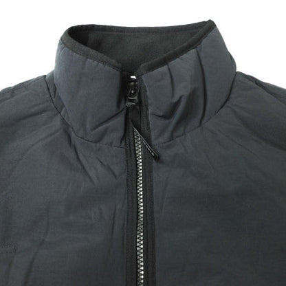 FARAH ナイロン ジップアップ ベスト ブラック L