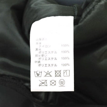 FARAH ナイロン ジップアップ ベスト ブラック L