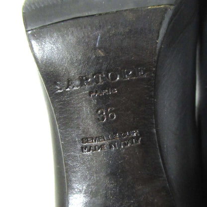 Sartore ハイヒール レザー ロングブーツ
