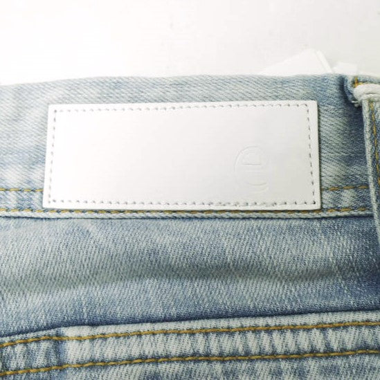 イージーンズ SEA HORSE BOY'S TAPERED 綿 ストレッチデニムパンツ