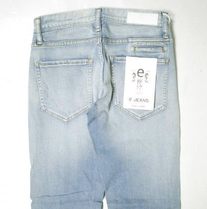 イージーンズ SEA HORSE BOY'S TAPERED 綿 ストレッチデニムパンツ
