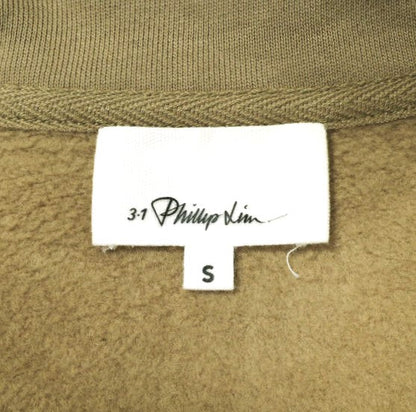 3.1 Phillip Lim ジップアップ コットン スウェットシャツ