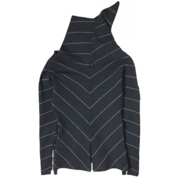 3.1 Phillip Lim ピンストライプ ハイネック トップ