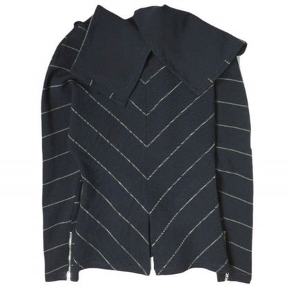 3.1 Phillip Lim ピンストライプ ハイネック トップ