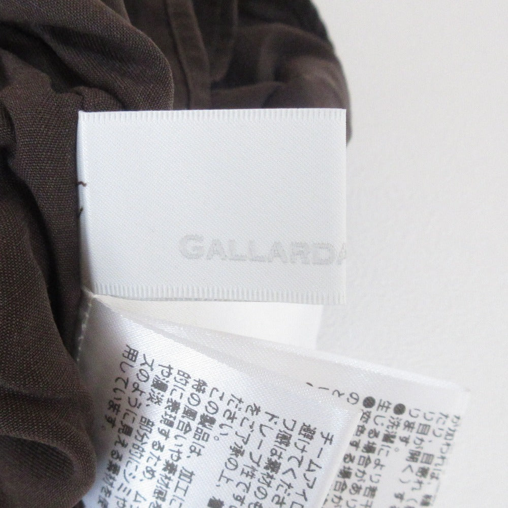 GALLARDAGALANTE ボウ タイ キュプラ 長袖 シャツ