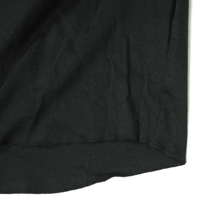 BLACK&BLUE ハイネック 3/4 スリーブ Tシャツ