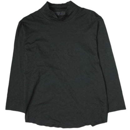 BLACK&BLUE ハイネック 3/4 スリーブ Tシャツ