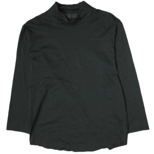 BLACK&BLUE ハイネック 3/4 スリーブ Tシャツ