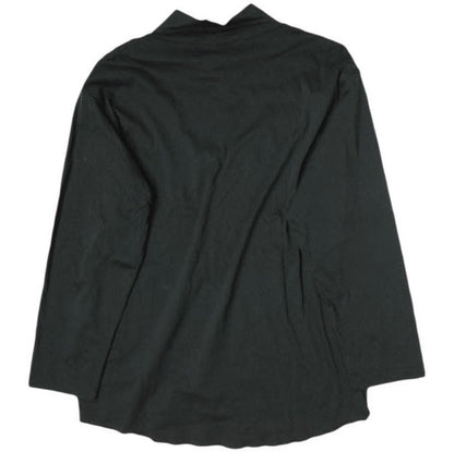 BLACK&BLUE ハイネック 3/4 スリーブ Tシャツ