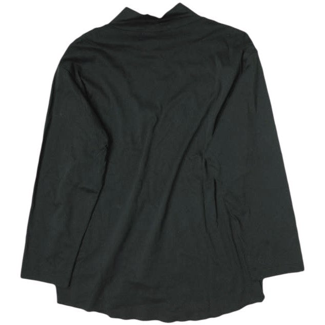 BLACK&BLUE ハイネック 3/4 スリーブ Tシャツ