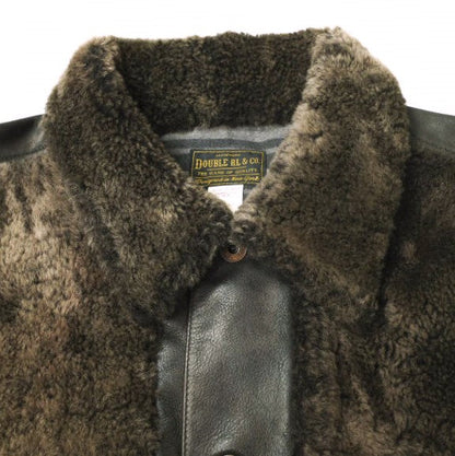 ダブルアールエル GRIZZLY JACKET シアリング カウハイド ジャケット