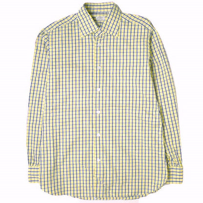 Borriello x Brilla チェック コットン シャツ (限定)