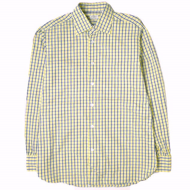 Borriello x Brilla チェック コットン シャツ (限定)