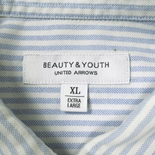 BEAUTY&YOUTH UNITED ARROWS ストライプ コットンシャツ