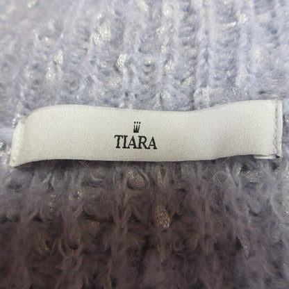 TIARA モヘア ラメ ニット カーディガン