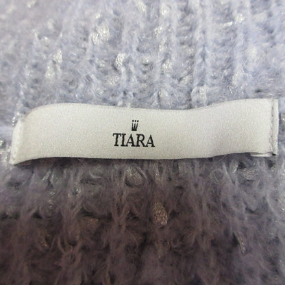 TIARA モヘア ラメ ニット カーディガン