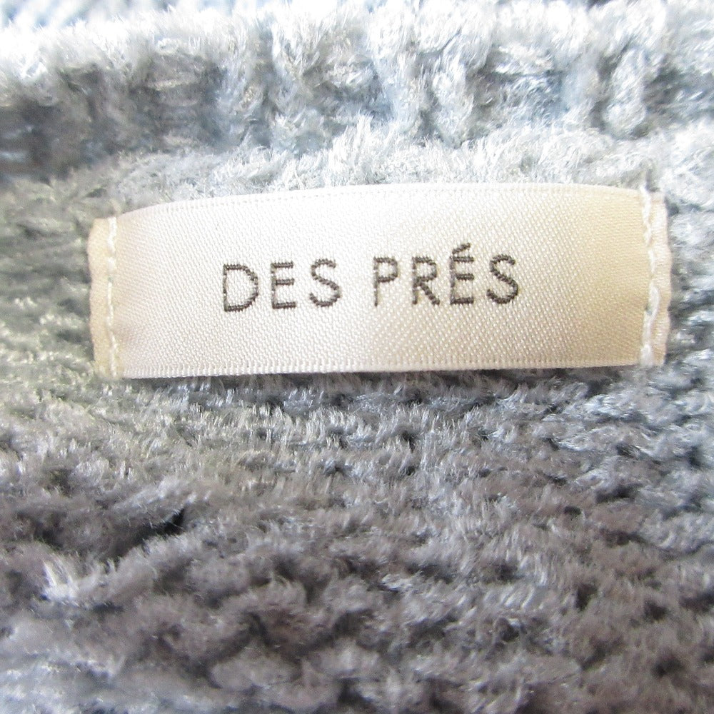 DES PRES エアーシェニール プルオーバーニット