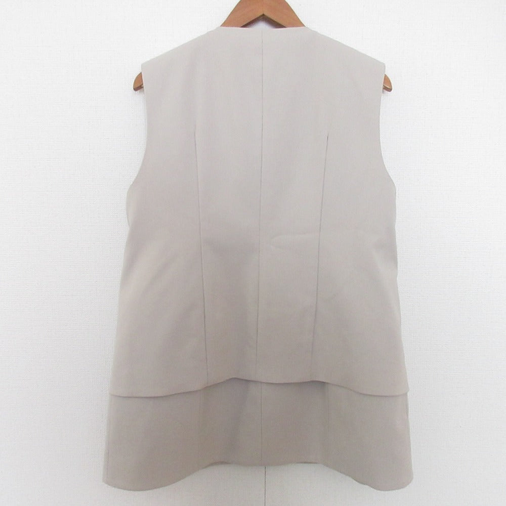 TO BE CHIC 3WAY フェイク ファー ベスト