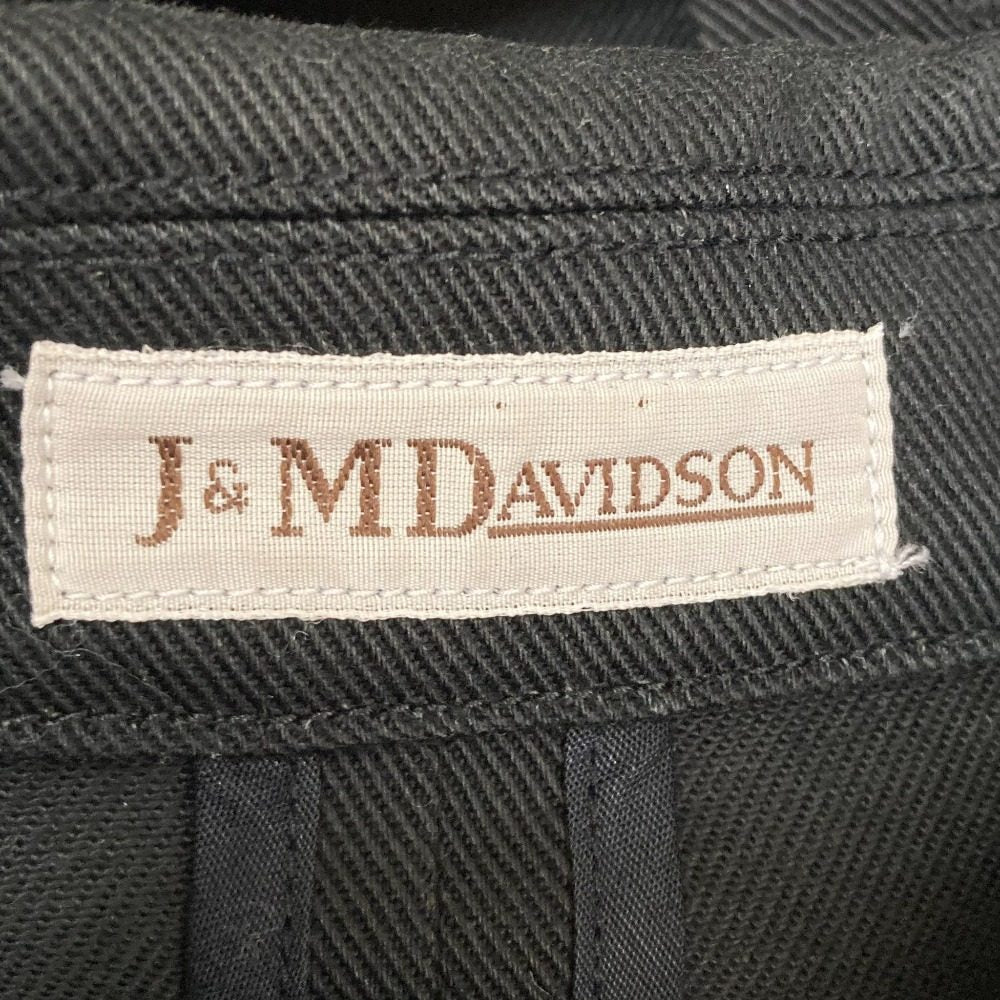 J&M デヴィッドソン コットンツイルダブルブレストコート