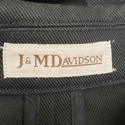 J&M デヴィッドソン コットンツイルダブルブレストコート
