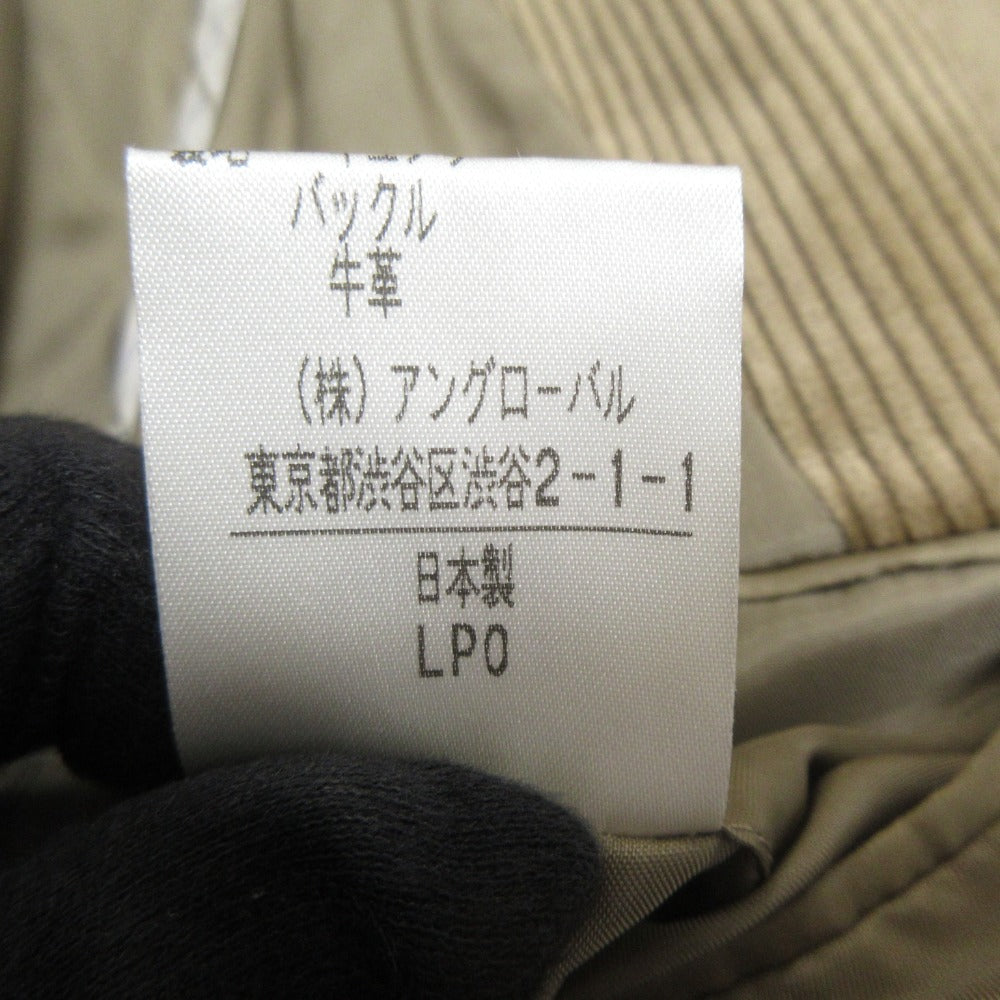 MARGARET HOWELL コーデュロイ ベルト付き コート