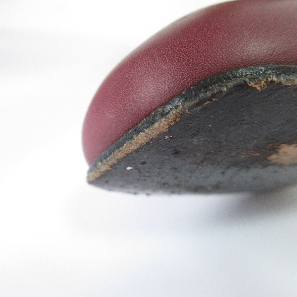 マルニ レザー ハイヒール アンクル ブーツ