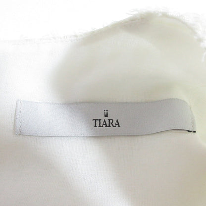Tiara 千鳥ジャカードノースリーブトップス