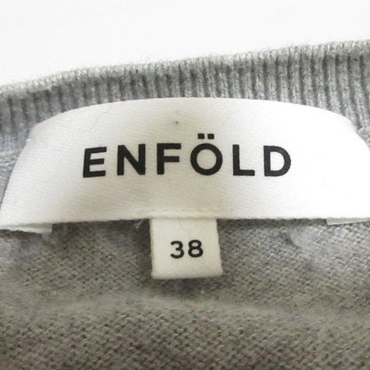 ENFOLD カシミヤ ブレンド ニット セーター