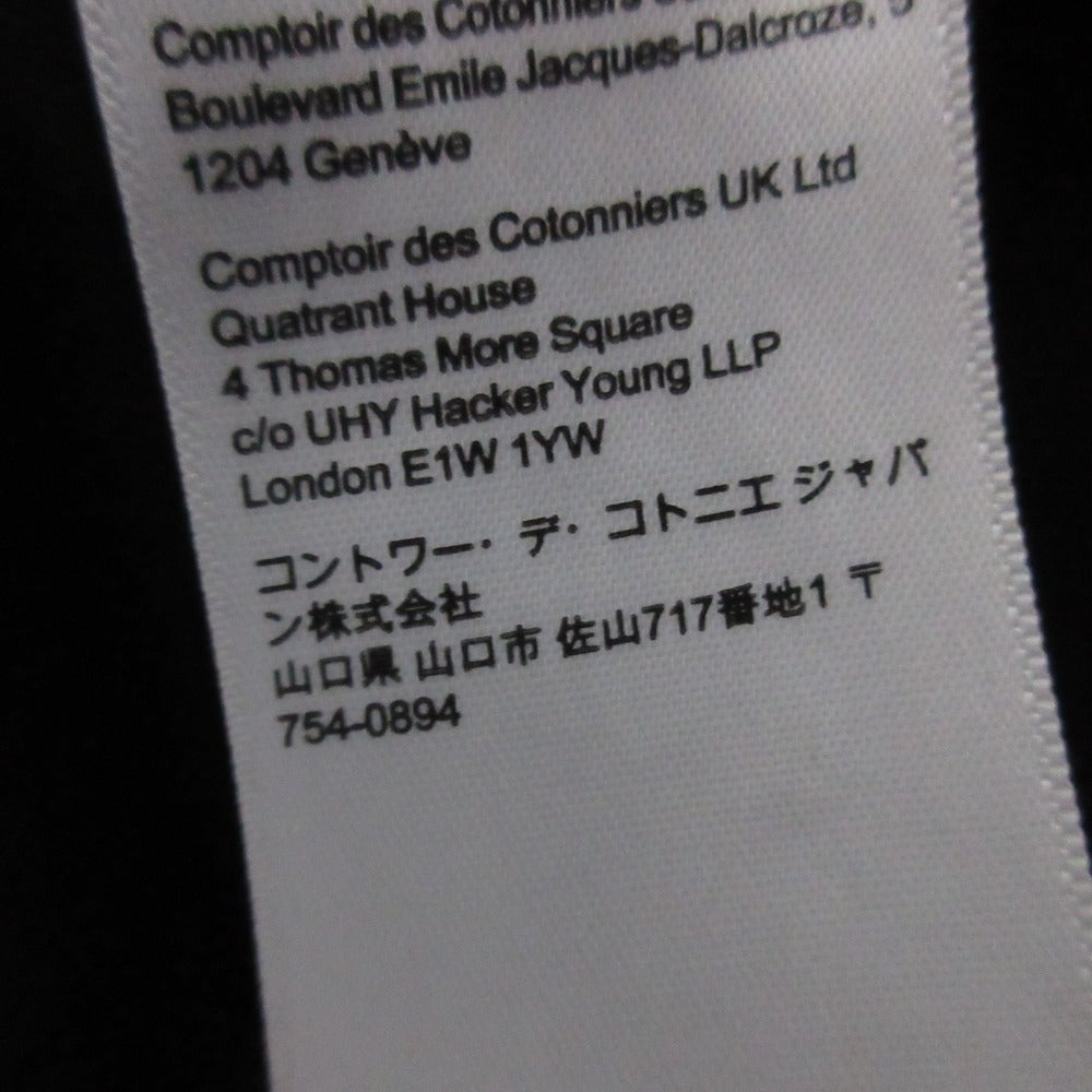 コントワーデコトニエ ウールカシミヤブレンドノーカラーロングコート