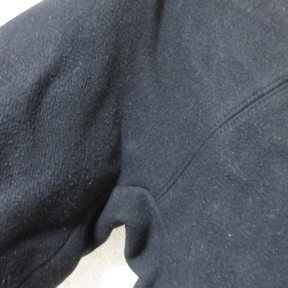 コントワーデコトニエ ウールカシミヤブレンドノーカラーロングコート