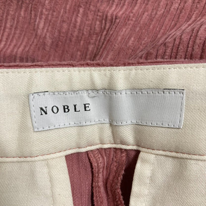 Noble コーデュロイクロップドパンツ