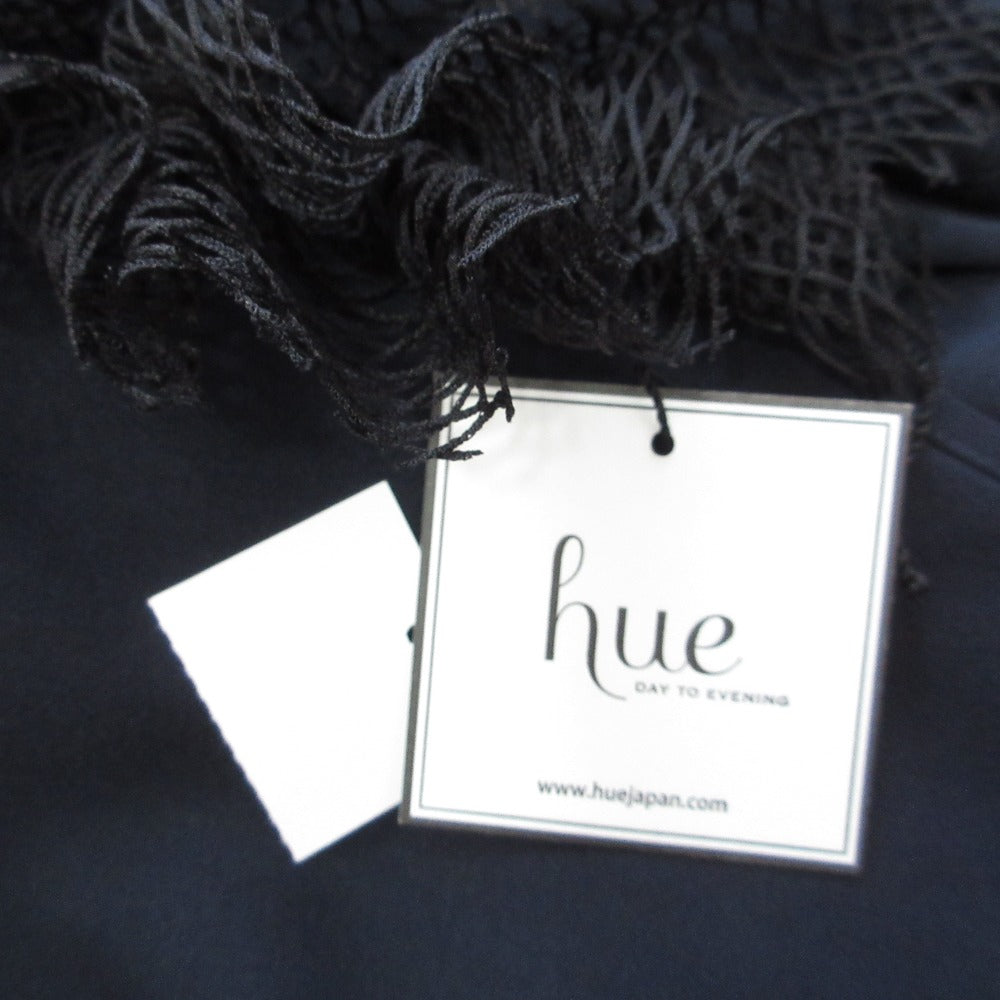 hue DAY TO EVENING レース フリル ブラウス
