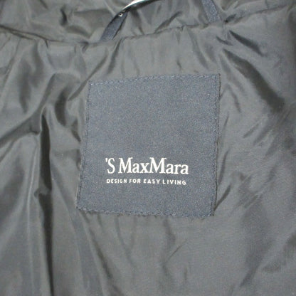 S Max Mara ベロア ジャカード コート