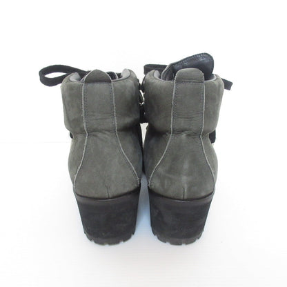 HYKE BEAUTIFUL SHOES レースアップ ショートブーツ