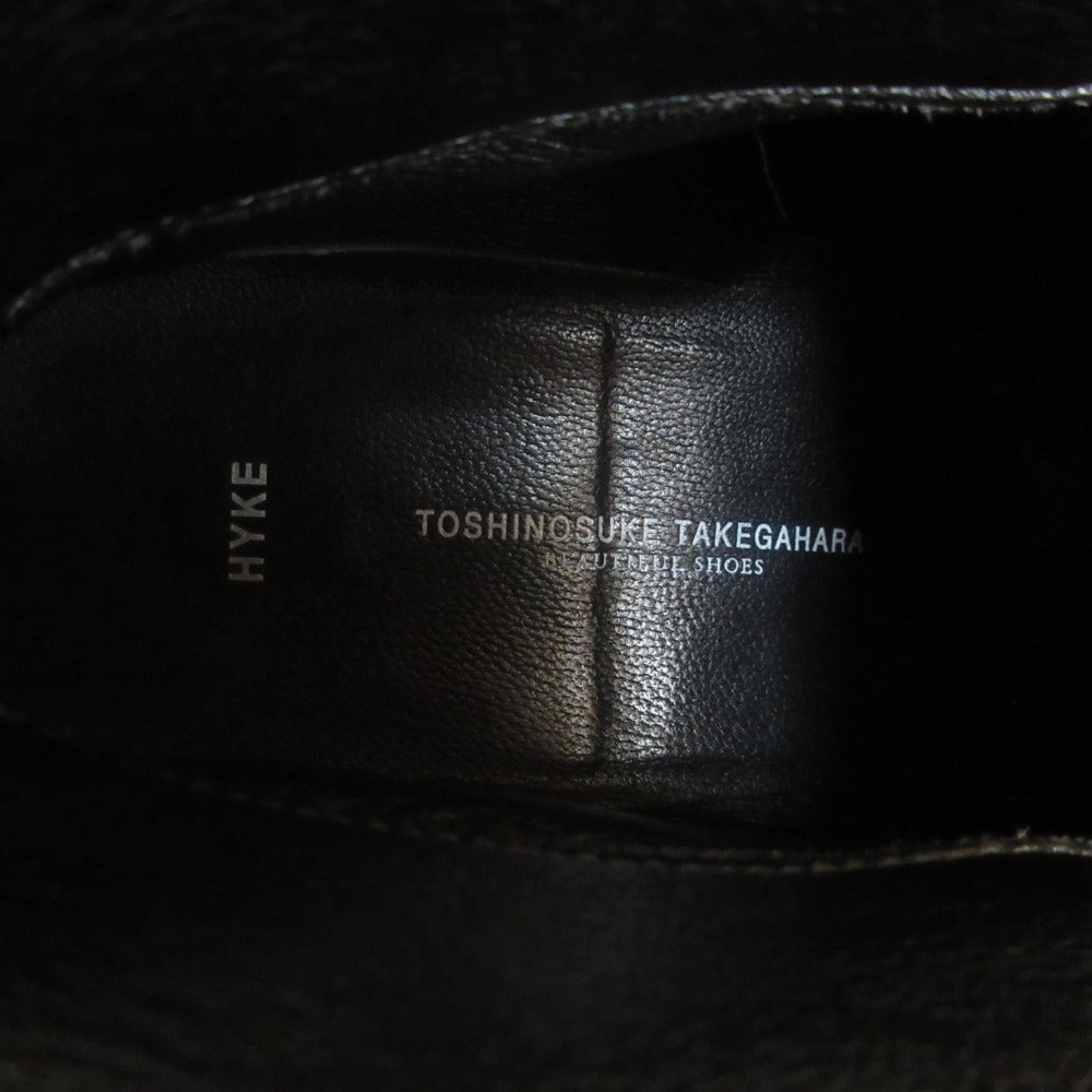 HYKE BEAUTIFUL SHOES レースアップ ショートブーツ