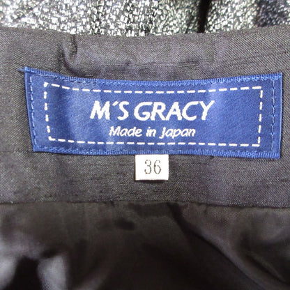 M'S GRACY フラワー フレアスカート