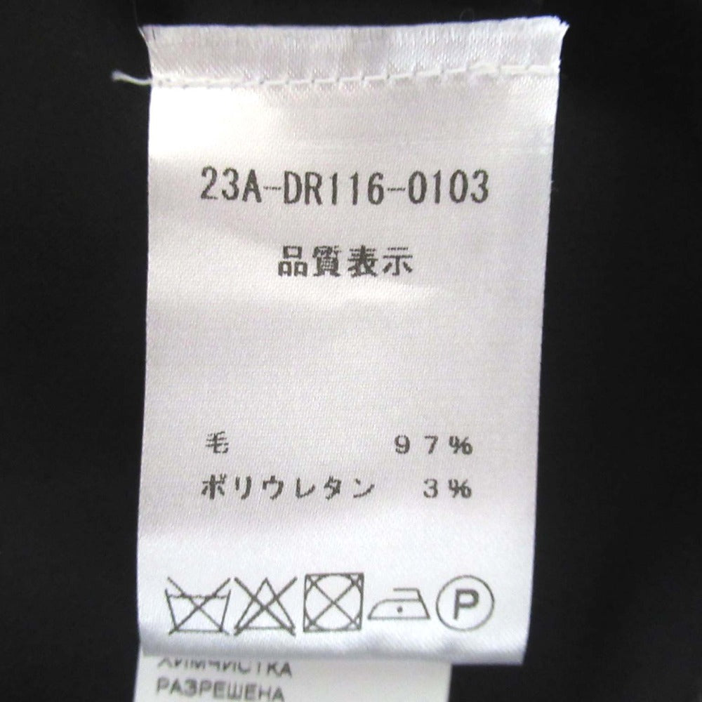 パトゥ パトゥ テクニカルウールツイル ドレス