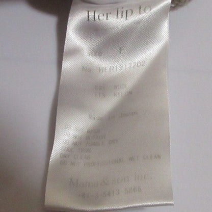 Her lip to メッセージ ニット プルオーバー