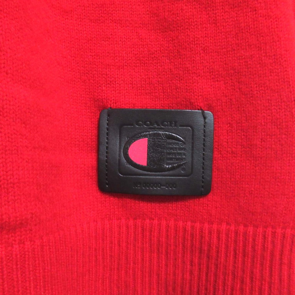 コーチ×チャンピオン ウール カシミヤ ブレンド ニット ドレス