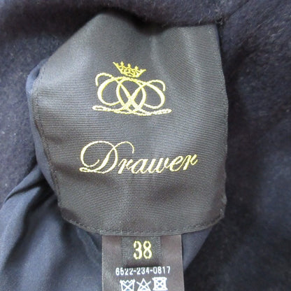 Drawer ウール シルク ロング ベスト