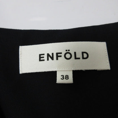 ENFOLD エステルクロスVアシンメトリータンクトップ