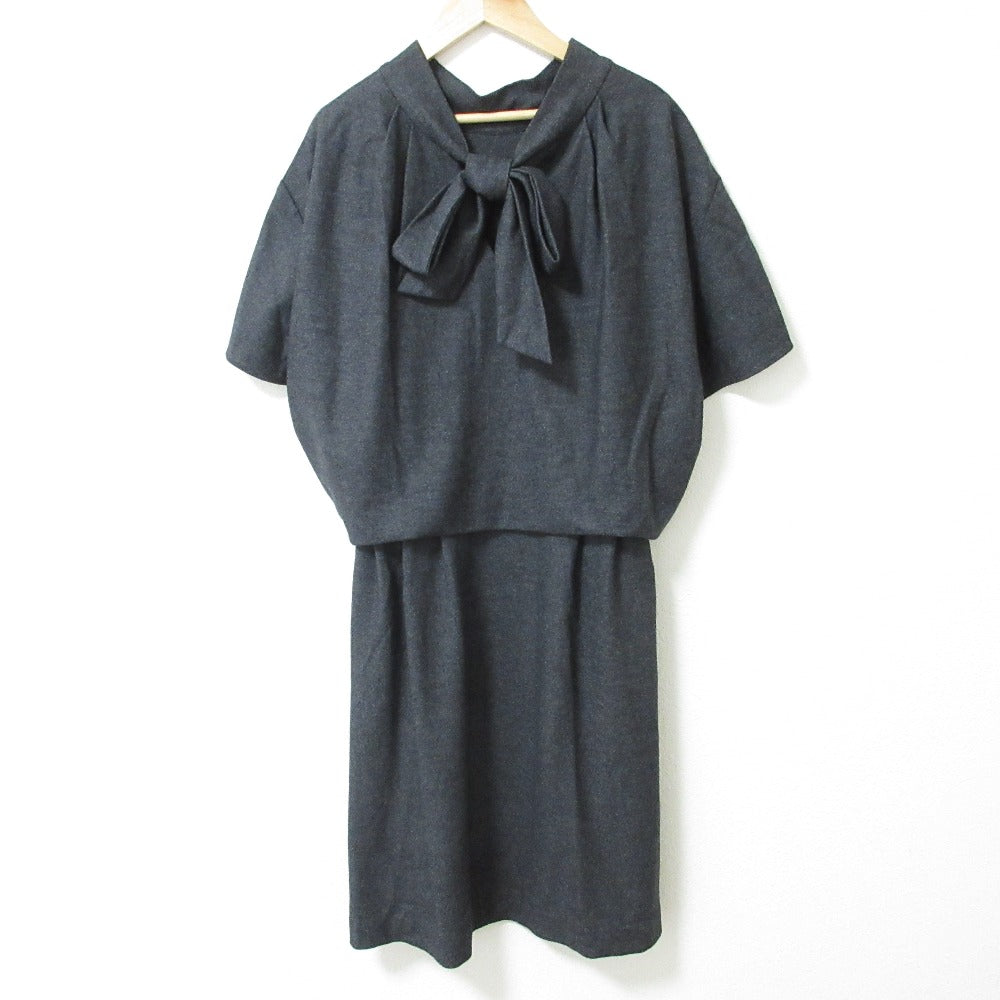 Muveil ウール ドレス