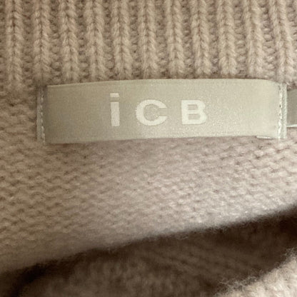 iCB ソフト ウール カシミヤ ミックス プルオーバー