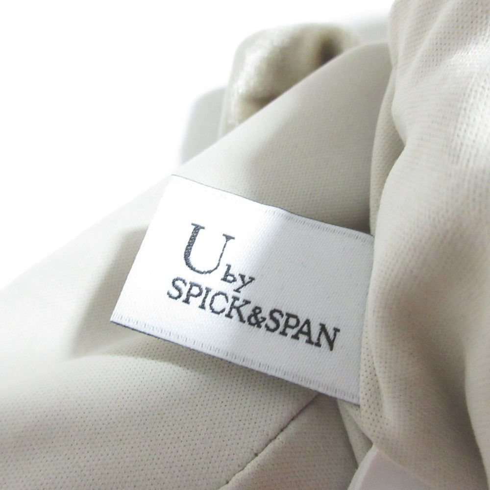 U by Spick and Span ベロア ジャンプスーツ